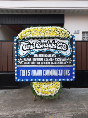 Papan Bunga Duka di Rawa Makmur Permai